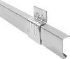 Low-Profile Roller Track for Doors