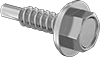 Steel Drilling Screws with Washer for Metal